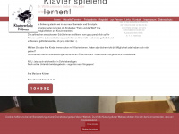 klavierschule-kraemer.de Webseite Vorschau