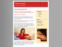 klavierschule-van-lessen.de Webseite Vorschau
