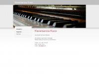 klavierservice-kurzo.ch Webseite Vorschau
