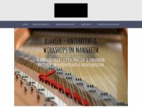 klavierunterricht-mannheim.de Webseite Vorschau