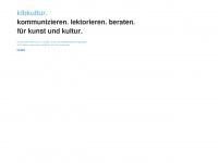 klbkultur.de Webseite Vorschau