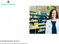 kleeblatt-apotheken.de Webseite Vorschau