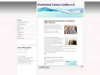 kleiderbad-valeta-lindtke.de Webseite Vorschau