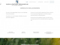 kleih.ch Webseite Vorschau