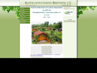 kleingarten-landau.de Webseite Vorschau