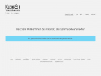 kleinot.de Webseite Vorschau