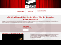 kleintheatergrenchen.ch Webseite Vorschau