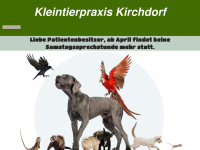 kleintierpraxis-kirchdorf.de Webseite Vorschau