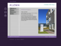 klema.at Webseite Vorschau