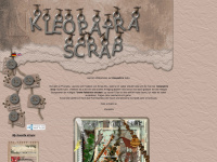 kleopatra-scrap.de Webseite Vorschau