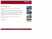 klestil.co.at Webseite Vorschau
