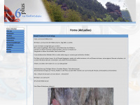 kletterschule6plus.de Webseite Vorschau
