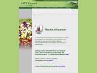 klgv-kappeln.de Webseite Vorschau