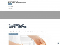 klimesch-hno.de Webseite Vorschau