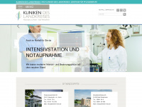 kliniken-nea.de Webseite Vorschau