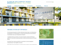 klinikum-malcherhof.at Webseite Vorschau