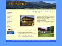saeulnerhof.de Webseite Vorschau