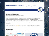 angelverein-aesche.de Webseite Vorschau