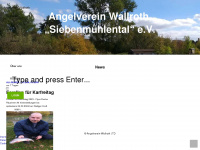 angelverein-wallroth.de Webseite Vorschau