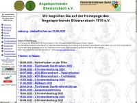 asv-bliesransbach.de Webseite Vorschau