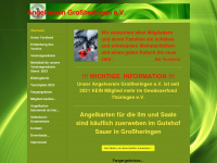 angelverein-grossheringen.de Webseite Vorschau
