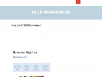 kljb-mengkofen.de Webseite Vorschau