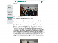 kljb-rorup.de Webseite Vorschau