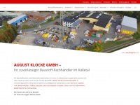 klocke-kalletal.de Webseite Vorschau