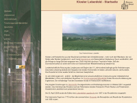kloster-lobenfeld.de Webseite Vorschau