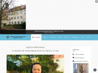 kloster-stmaria.de Webseite Vorschau