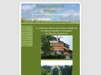 klostergarten-st-maergen.de Webseite Vorschau