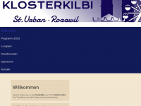 klosterkilbi.ch Webseite Vorschau