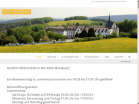 klostermariawald.de Webseite Vorschau