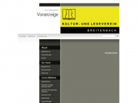 klv-breitenbach.ch Webseite Vorschau