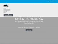 kmz-partner.ch Webseite Vorschau