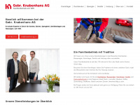 knabenhans-ag.ch Webseite Vorschau