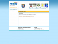 kneipp-lv-hessen.de Webseite Vorschau