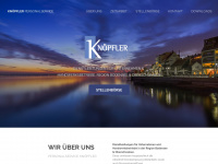 knoepfler-personalservice.de Webseite Vorschau
