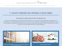 knoop-immobilien.de Webseite Vorschau