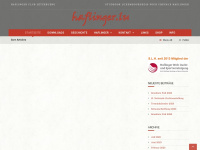haflinger.lu Webseite Vorschau