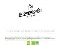 kobersdorfer.at Webseite Vorschau