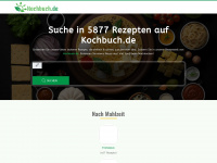 kochbuch.de Webseite Vorschau