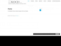 koch-gmbh.at Webseite Vorschau