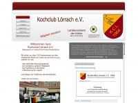 kochclub1964.de Webseite Vorschau