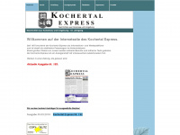 kochertal-express.de Webseite Vorschau