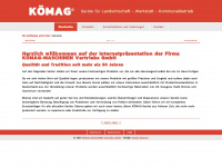koemag.de Webseite Vorschau