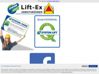 liftex.ch Webseite Vorschau