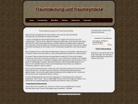 traumdeutung-traumsymbole.de Webseite Vorschau