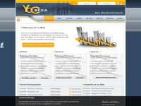 yoomedia.de Webseite Vorschau