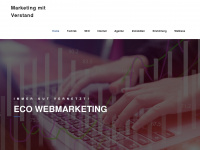 eco-webmarketing.de Webseite Vorschau
